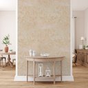 Ver mais imagens de Papel de Parede Adesivo Lavavel Marmore Travertino Crema Marfil 500x60cm