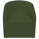 Ver imagem 4 de Poltrona Decorativa para Sala de Estar e Recepção Linho Luiza Prime