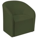 Ver imagem 2 de Poltrona Decorativa para Sala de Estar e Recepção Linho Luiza Prime