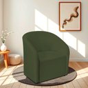 Ver imagem 1 de Poltrona Decorativa para Sala de Estar e Recepção Linho Luiza Prime