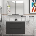 Ver imagem 1 de Gabinete de Banheiro com Cuba 80cm Jazz 