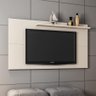 Painel Riho para TV até 50 Polegadas com 1 Prateleira Off White - 8