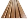 Painel Ripado Compacto 01 Unid. 90x25cm Larg. Talatto Painéis Amêndoa - 1