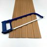 Painel Ripado Compacto 01 Unid. 90x25cm Larg. Talatto Painéis Amêndoa - 5
