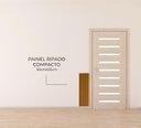Ver imagem 6 de Painel Ripado Compacto 01 Unid. 90x25cm Larg. Talatto Painéis Amêndoa