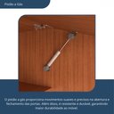 Ver imagem 5 de Armário de Cozinha 5 Portas 3 Gavetas Versatti Freijó com Grafite Batrol