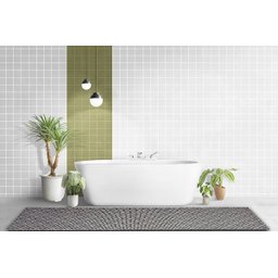 Tapete Passadeira Emborrachada Pvc Antiderrapante 0,65x4,00m Losango Grafite - 4
