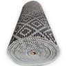 Tapete Passadeira Emborrachada Pvc Antiderrapante 0,65x4,00m Losango Grafite - 6