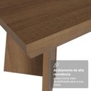 Ver imagem 2 de Mesa de Jantar 5389 6 Lugares Retangular MDF Rustic Marrom Madesa