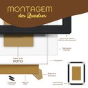 Ver imagem 5 de Kit 5 Porta Retrato 21x15 Quadro com Paspatur Fotos 15x10