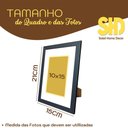 Ver imagem 4 de Kit 5 Porta Retrato 21x15 Quadro com Paspatur Fotos 15x10