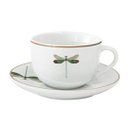 Ver imagem 2 de Jogo de 2 Xícaras de Café com Pires Libélula em Porcelana - 80ml ,da L'hermitage.