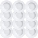 Ver imagem 1 de 12 Pratos Raso Tramontina Elena em Porcelana Branca 27 Cm 96600002