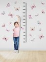 Ver imagem 1 de Régua do Crescimento Infantil Menina Borboletas