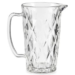 Jarra de Vidro Transparente Diamond1lt - 1