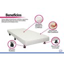 Ver imagem 7 de Cama Base Baú c/Aux Solteiro Ortobom Corano White 88x188