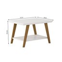 Ver imagem 3 de Mesa de Centro Mônaco Branco