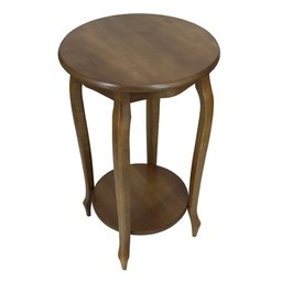 Mesa de Apoio Lateral Redonda Estilo Clássico Luiz XV Soberati - 2