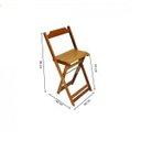 Ver imagem 4 de Cadeira Bistrô Alta Dobrável de Madeira 