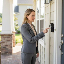 Mini Cofre Guarda Chaves de Parede Casa - 10