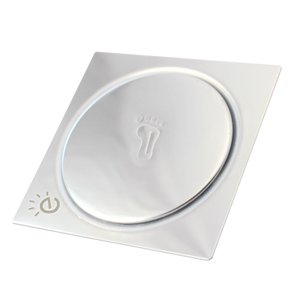 Ralo Premium Inteligente Click Up Quadrado 10x10 HME-001 EMBRALUMI