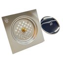 Ver imagem 4 de Ralo Premium Inteligente Click Up Quadrado 10x10 HME-001 EMBRALUMI