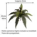 Ver imagem 2 de Uma Folhagem Decorativa Planta Artificial para Jardim Vertical Realista