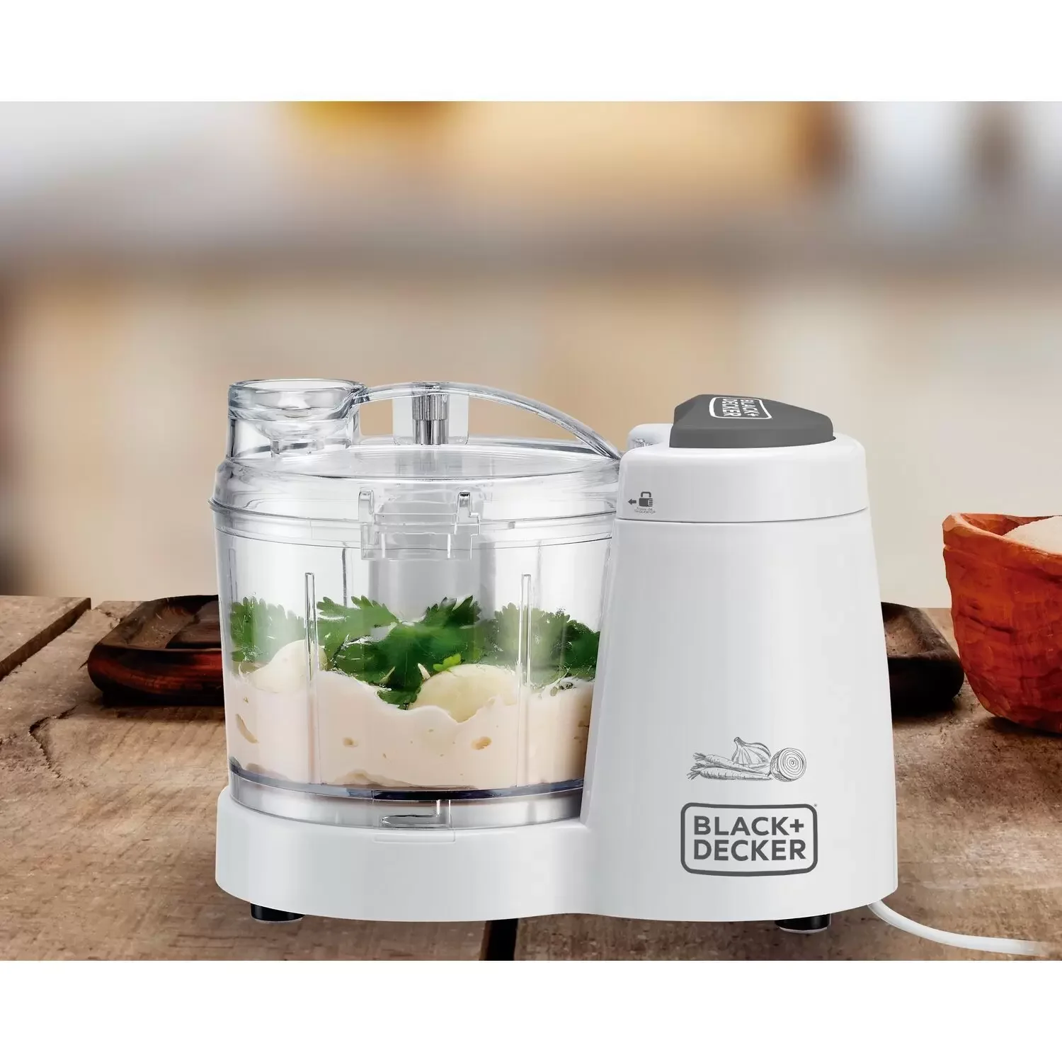 Mini Processador de Alimentos - MP120 - Black+Decker:110V - 8