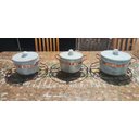 Ver imagem 1 de Jogo com 03 Panelas em Pedra Sabão