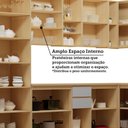 Ver imagem 7 de Cozinha Completa 100% MDF 10 Peças com Espaço para Micro-ondas e Tampo 528cm Aura Luciane Móveis