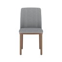 Ver imagem 4 de Conjunto de Jantar Mesa c/Vidro Donatella 6 Cadeiras Kalina - Cinza
