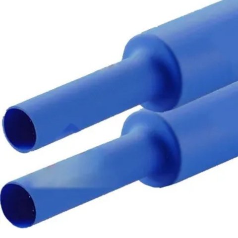 Termocontratil Diametro 50mm Azul 1 Metro
