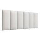 Ver imagem 1 de Cabeceira Modular Sonho King 60x200 Em Corino Branco