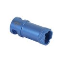 Ver imagem 4 de Serra Copo Diamantada 25mm para Porcelanato Ceramica Marmore Rosca M14 Esmerilhadeira Furo Preciso P