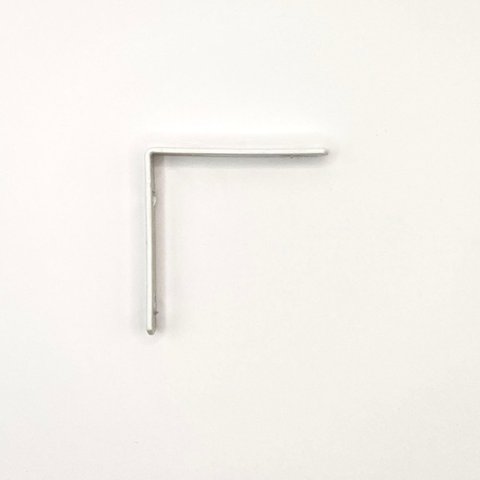 Suporte (cantoneira) P/ Móveis 1.1/2" Kit C/ 50 Pcs - Branco