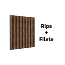 Ver imagem 4 de Ripa Poliestireno Ipê Escuro Santa Luzia 280cmX30mmX16mm (02un)