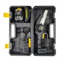 Ver imagem 2 de Motosserra Elétrica Portátil 21v Jardinagem 2 Baterias Bivolt