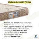 Ver imagem 3 de Beliche Barreto Solteiro Reforçada com 02 Colchões D20 Cor:nature/off