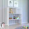 Estante Infantil Organizadora Com Nichos Cindy L03 Branco - Mpozenato - 2