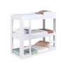Cama Treliche Infantil 195cm X 184,5cm com Escada Lateral Cor:branco - 2