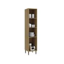Ver imagem 3 de Armário Paneleiro 2 Portas 220x40 cm Capadócia Amadeirado 100% MDF Casamia