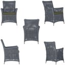 Ver imagem 5 de 2 Poltronas e 1 Mesa Igapó em Alumínio Pintura Fendi Corda Náutica Estofado 13