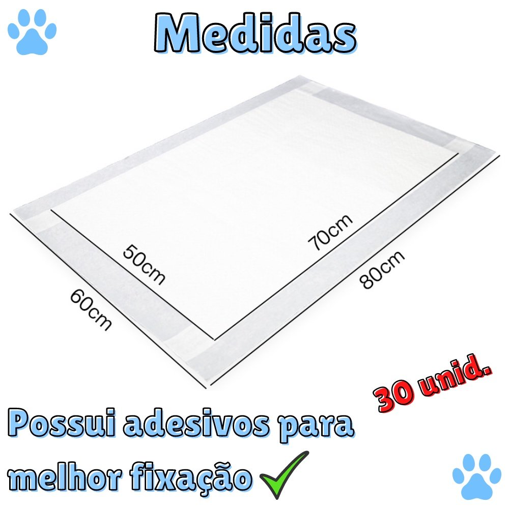 Combo 10pct Tapete Higienico Good Pad Cães 80x60cm 300 Uni - 3