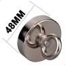 Imã Neodímio Pesca Magnética 48mm 80 Kg Tração 10m Corda - 5