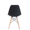 Ver imagem 2 de Kit 3 Cadeiras para Cozinha Sala de Jantar Quarto Charles Eames eiffel 130ppp Preto