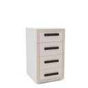 Ver imagem 2 de Gaveteiro Valência para Escritório 4 Gavetas 40x71cm Creme/Branco 250692
