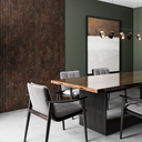 Ver imagem 4 de Painel Ripado Laminado de Eva Autocolante Flexível 5 Metros Corten com Textura Amadeirada