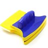 Limpa Vidro Magnético Amarelo Limpeza Pelos Dois Lados Escova Rodo para Janelas Aquários Box - 1