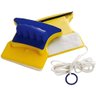 Limpa Vidro Magnético Amarelo Limpeza Pelos Dois Lados Escova Rodo para Janelas Aquários Box - 5