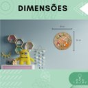 Ver imagem 3 de Relógio Raposa, Relógio de Parede, Decoração, Mdf, 30cm